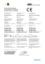 
C424410_2016 - EU Declaration of Conformity - ATEX 2G+2D | ATB Motors - Type CD, Frame Size 80-160, 225-315, dCD63 - Gas Explosion Proof
