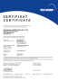 
Certificate for Failsafe I/O module - SK CU4-PROFIsafe - Certificate for Failsafe I/O Module - SK CU4-PROFIsafe
