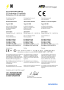 
EU Conformity Declaration - ATEX 2G+2D | ATB - EU Declaration of Conformity - ATEX 2G+2D | ATB Motors - Type CD, Frame Size: 180 - Gas Explosion Proof
